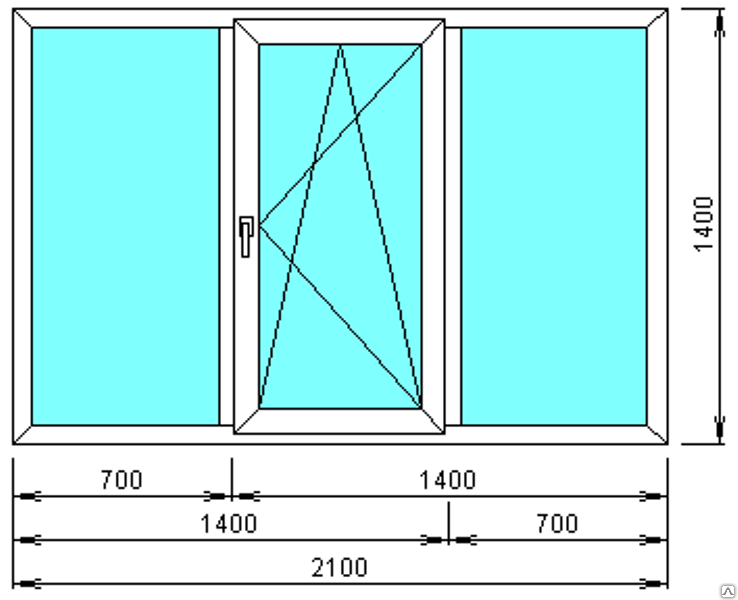 Пвх 1400. Окно ПВХ трехстворчатое однокамерное высота 1500 ширина 1750. Окна ПВХ 1500×2100. Трехстворчатое окно 1400*2100.